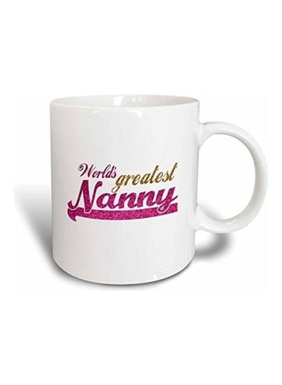 Worlds Greatest Nanny Mug Multicolour 11ounce