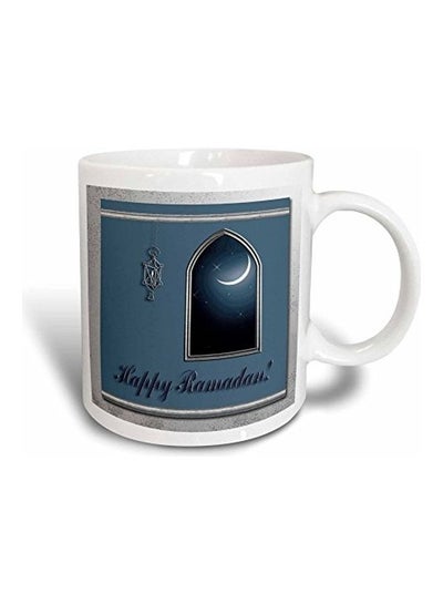 Happy Ramadan Printed Mug Multicolour 325ml
