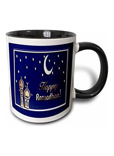 Ramadan Temples Printed Mug Multicolour 325ml