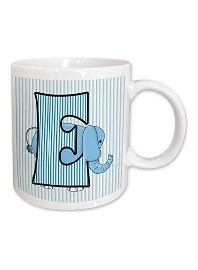 3d Elephant Ceramic Mug Multicolour 11ounce