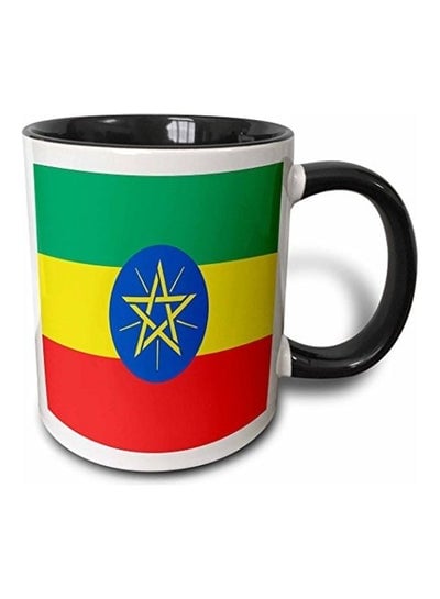 Ethiopia Flag Mug Multicolour 11 ozounce