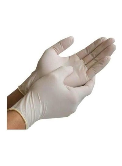 Pack of 100 - Latex Examination Gloves