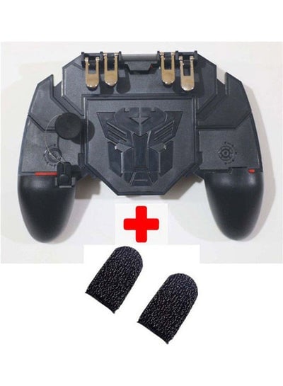 X2 PUBG Mobile Wireless Game Controller Plus Finger Gloves Sleeve Touch Trigger