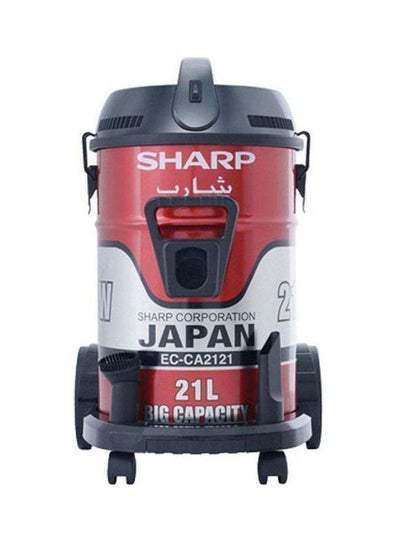Can Vacuum Cleaner 21 l 2100 W ECCA2121 Red/Black/Silver