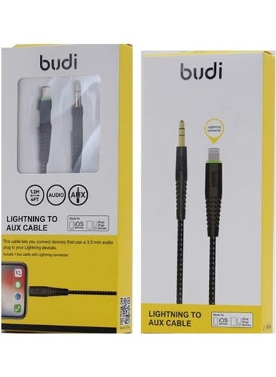 150 LXA- Lightning To AUX Cable Black