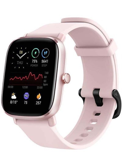 GTS 2 mini Smartwatch With Sp02 level Measurement Flamingo Pink