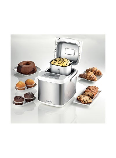 19-In-1 Multifunctional Automatic Fresh Bread Making Machine With Digital Timer 19 Different Programs 500 W BMM13.000WH Silver