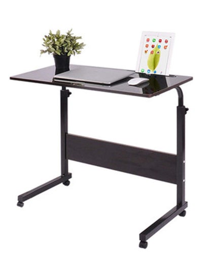 Adjustable Sturdy Desk Black 80x40x90cm