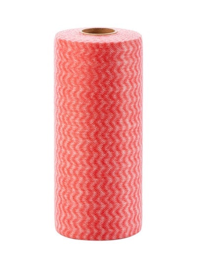 Non-Woven Fabric Cleaning Towel Duster Roll Red