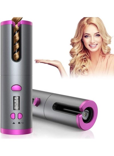 Automatic Hair Curler Black/Pink