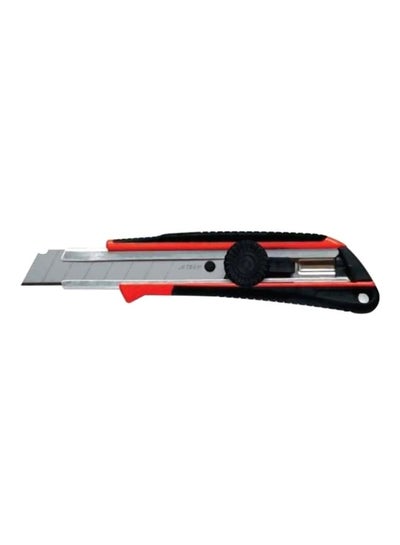 Soft and Comfortable Cutter Knife Black/Red/Silver