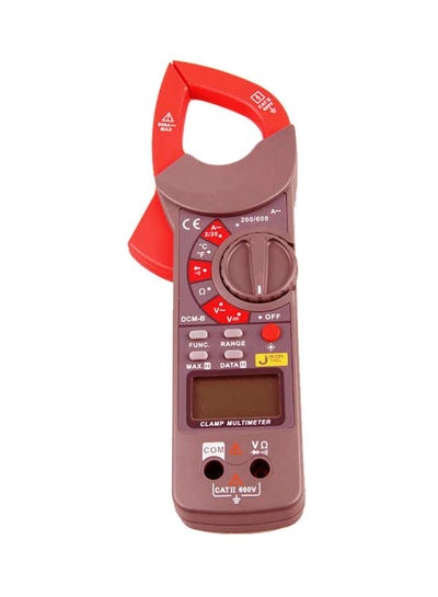Digital Clamp Meter With Case Grey/Red