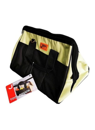 Water Resistant Tool Bag Black/Light Green 39x26x7cm