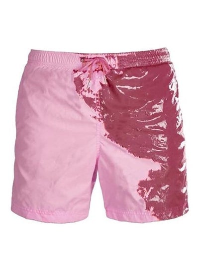 Temperature-Sensitive Color-Changing Quick Dry Beach Pants Swim Trunks Shorts Size Small S