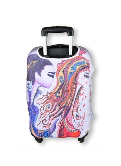 Love Suitcase Cover Multicolour