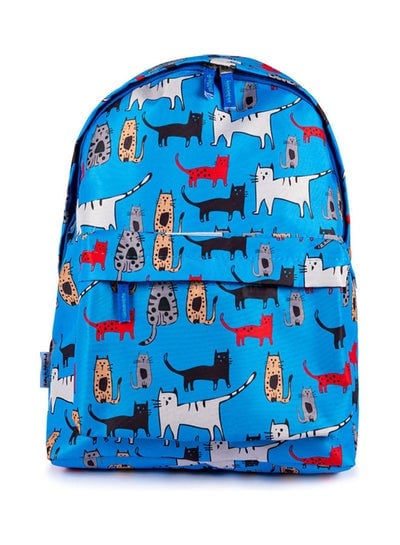 Cats Backpack Blue