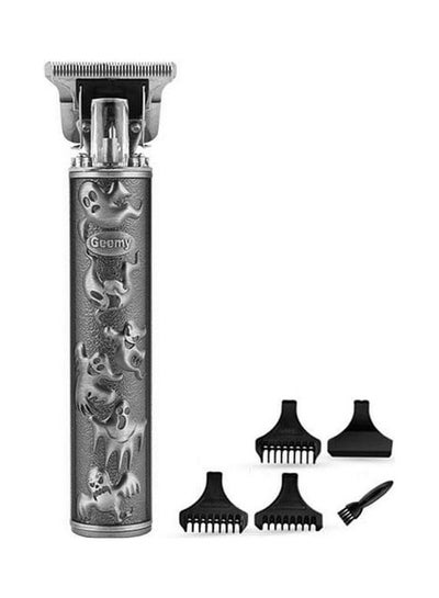 Professional Rechargeable Hair Trimmer Set Grey/Silver