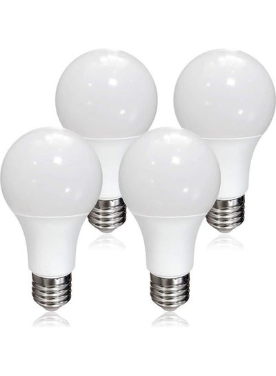 4-Piece LED Bulbs White 10cm