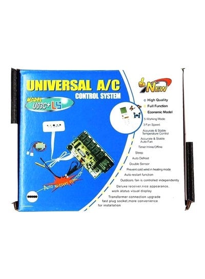 Universal AC Remote Control System QD-UO3C White