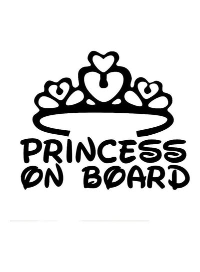 Princess On Board Car Body Styling Sticker