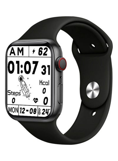 Waterproof Fitness Tracker Smartwatch Black