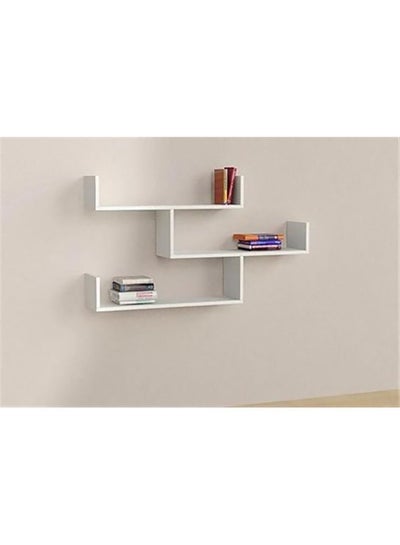 3-Piece Wall Mounted Floating Shelves White