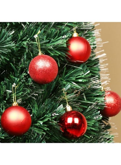 Christmas Tree Hanging Decorations Ornament  Balls Red 30x10x10cm