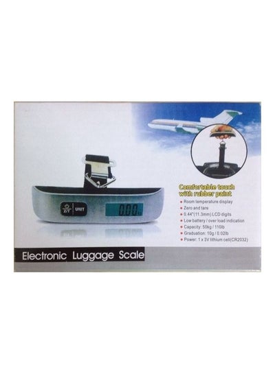 Weighaway Digital Luggage Scale White 10.4cm