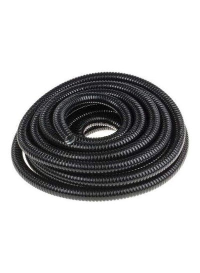 PVC Coated Galvanized Steel Flexible Conduit for Protection of Cable and Wire in Tunnels Black 25millimeter