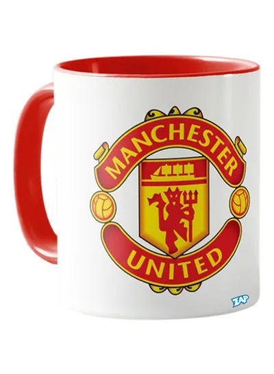 Printed Manchester United FC Mug Multicolour