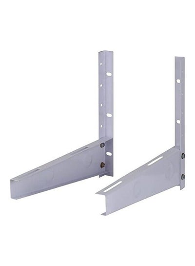 High Quality Split AC Air Conditioner Outdoor Unit Wall Mounting Bracket Stand White 7.54 x 5.34 x 2.5cm