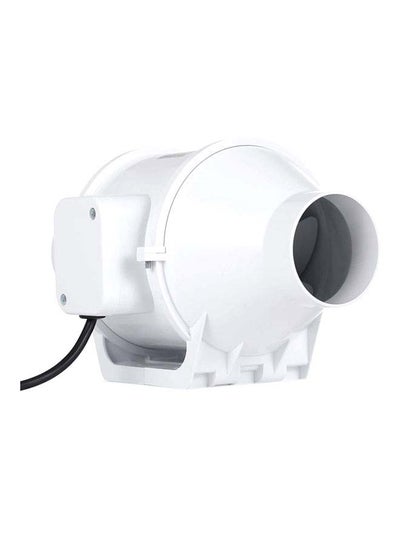 Duct Inline Fans PVC White 4inch