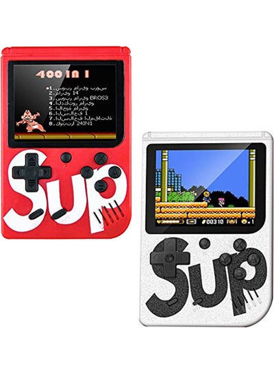 2-Pieces Sup Portable Mini Handheld Game Console