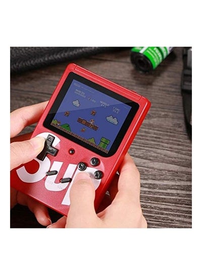 2-Piece Sup With 400 In 1 Games Retro Portable Mini Handheld Gamepad Consoles 3.0 Inch Black/White wireless