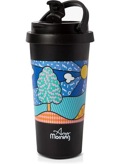 Stainless Steel BPA-Free Thermos Travel Mug Multicolour 500ml