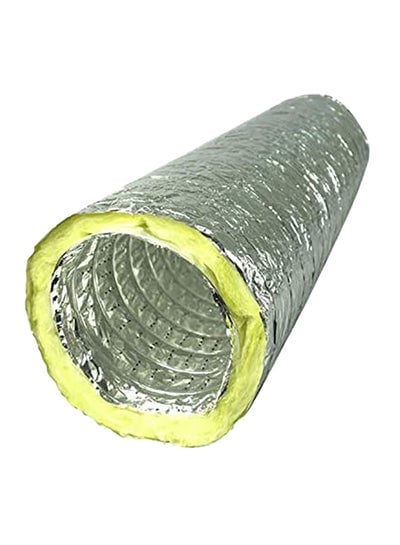 Insulated Flexible Duct Silver
