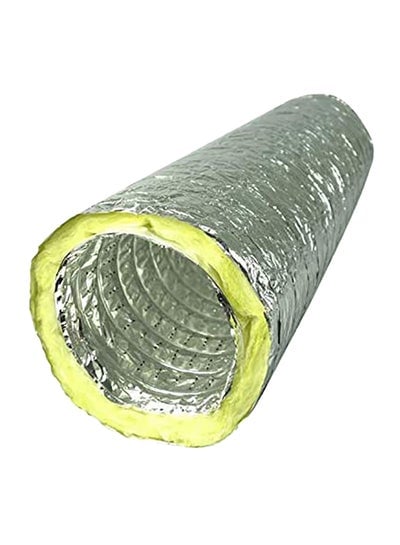 Insulated Flexible Duct Silver