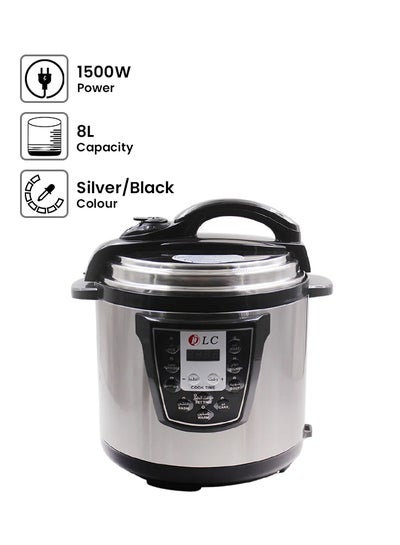 Electric Pressure Cooker 8 L 1500 W SH-4202 Silver/Black