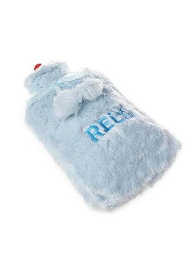 Hot Water Bag With Soft Plush Cover For Pain Relief