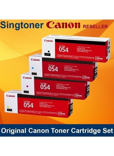 054 Set | Original Laser Toner Cartridges - Black / Cyan / Magenta / Yellow