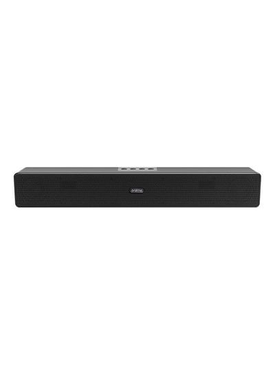 Wireless Soundbar 45-degree Tilt Boost Soundwave | 12-Hrs Play Time | Easy Connectivity | Bluetooth V 5.0 |  Classic And Modern Design |  Memory Card Support | AUX Input Black