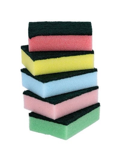 5-Piece Cleaning Sponge Multicolour