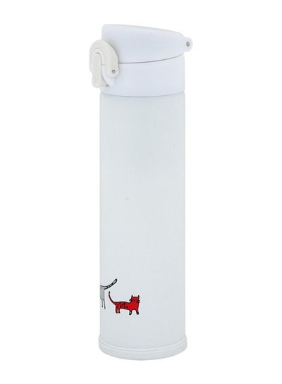 Biggdesign Cats Design Thermos Travel Mugs 330 ML White