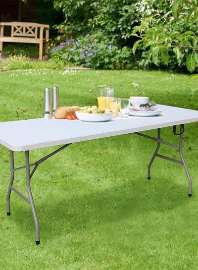 Multifunctional Folding Dining Table For Home Portable Picnic Party And Camping Plastic Table For Indoor, Outdoor