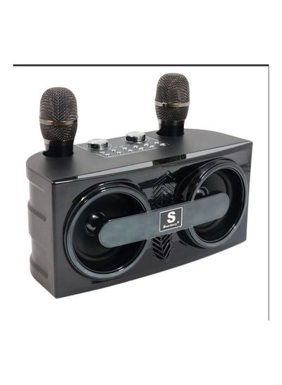 Smart Berry M25 Karaoke Speaker Bluetooth Wireless Mic Black