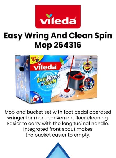 Easy Wring And Clean Spin Mop Assorted