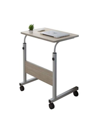 Adjustable Laptop Bed Side Table, Computer Desk with Wheel Castors for Home Office