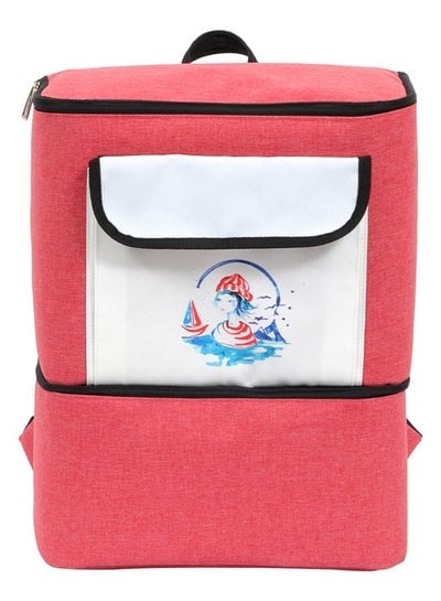 Sailor Girl Design Insulated Backpack with 2 Compartments