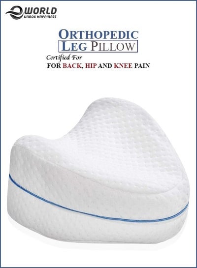 Orthopedic Leg And Knee Support Memory Foam Comfort Pillow