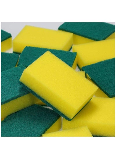 Pack of 10 Heavy Duty Scrub Sponge Dual Sided Dishwashing & Cleaning Sponge for Kitchen